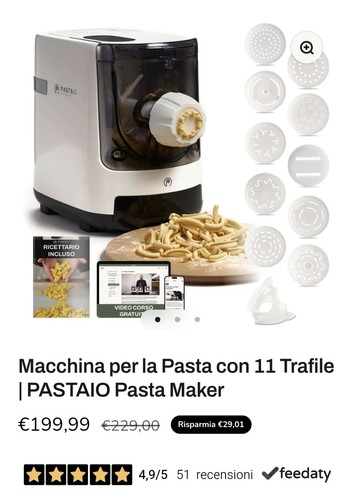 Pastaio pasta maker - maker, macchina